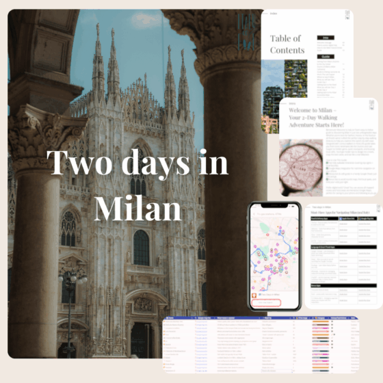 Two days in Milan 2025 Guide