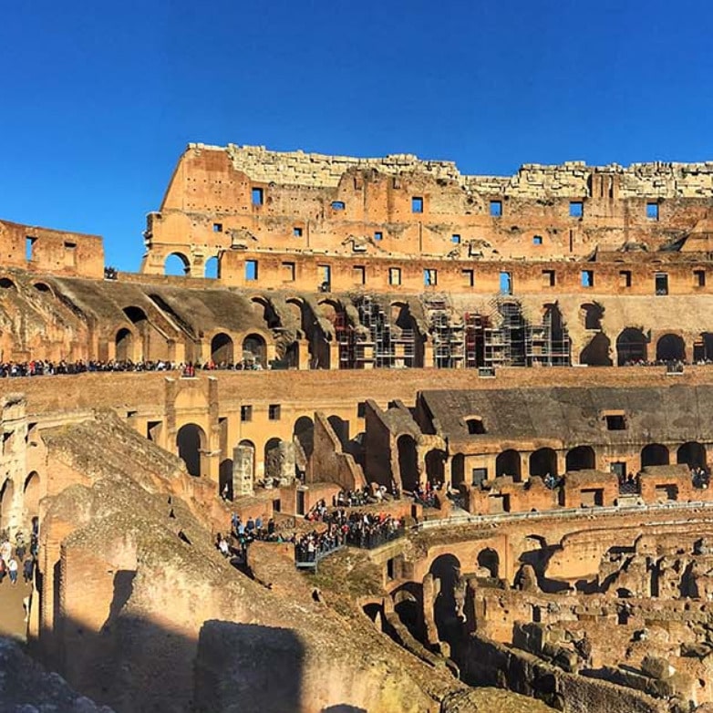 The Colosseum in Rome